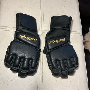 Black Men's Training Gloves